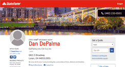 Desktop Screenshot of dandepalma.com